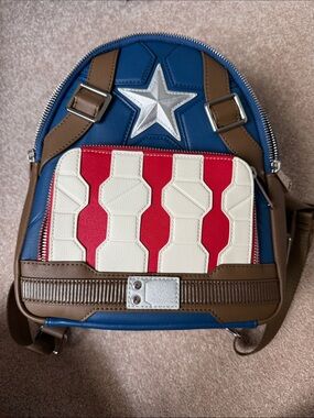 Captain Carter Mini Loungefly Backpack